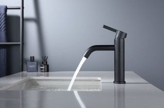 Смеситель для раковины Splenka S221.10.06 чёрный